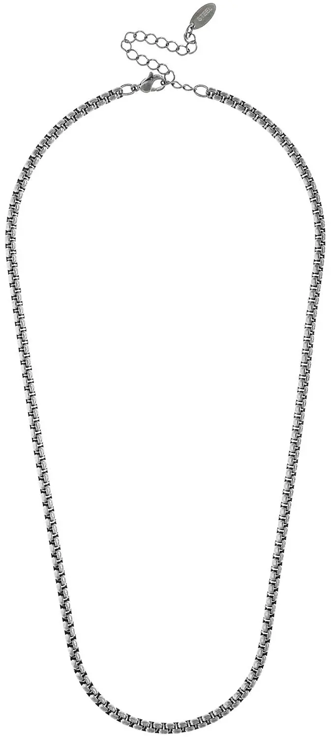 Collier pour homme - Plain Steel