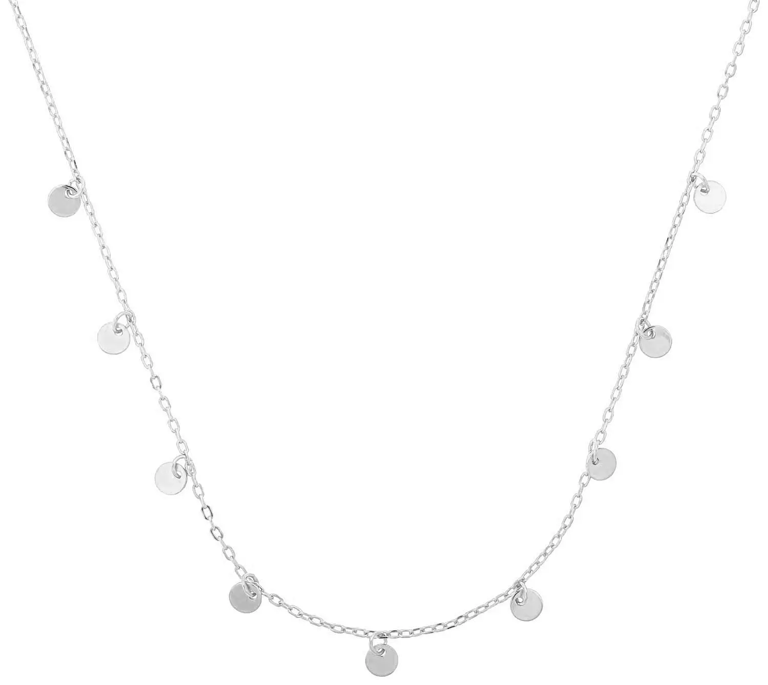 Collar - Silver Tiles