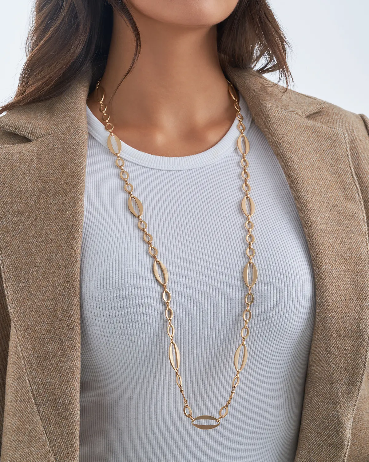 Collar - Flat Gold