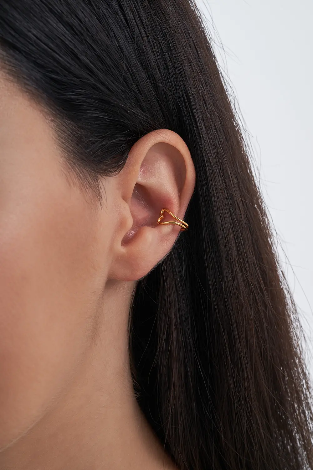 Ear cuff - Golden Heart