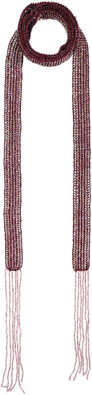 Choker - Purple Beads