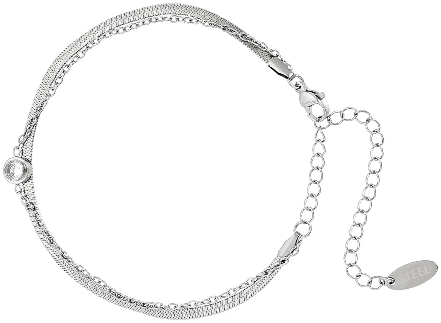 Bracelet - Steel Sparkle