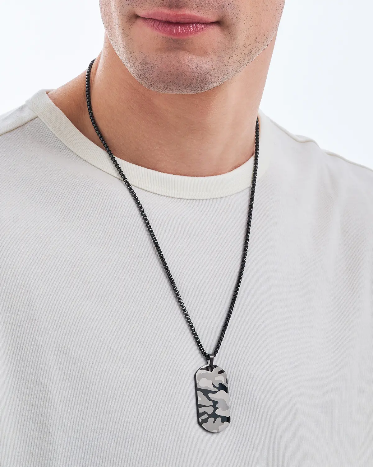 Collier pour homme - Military Tag