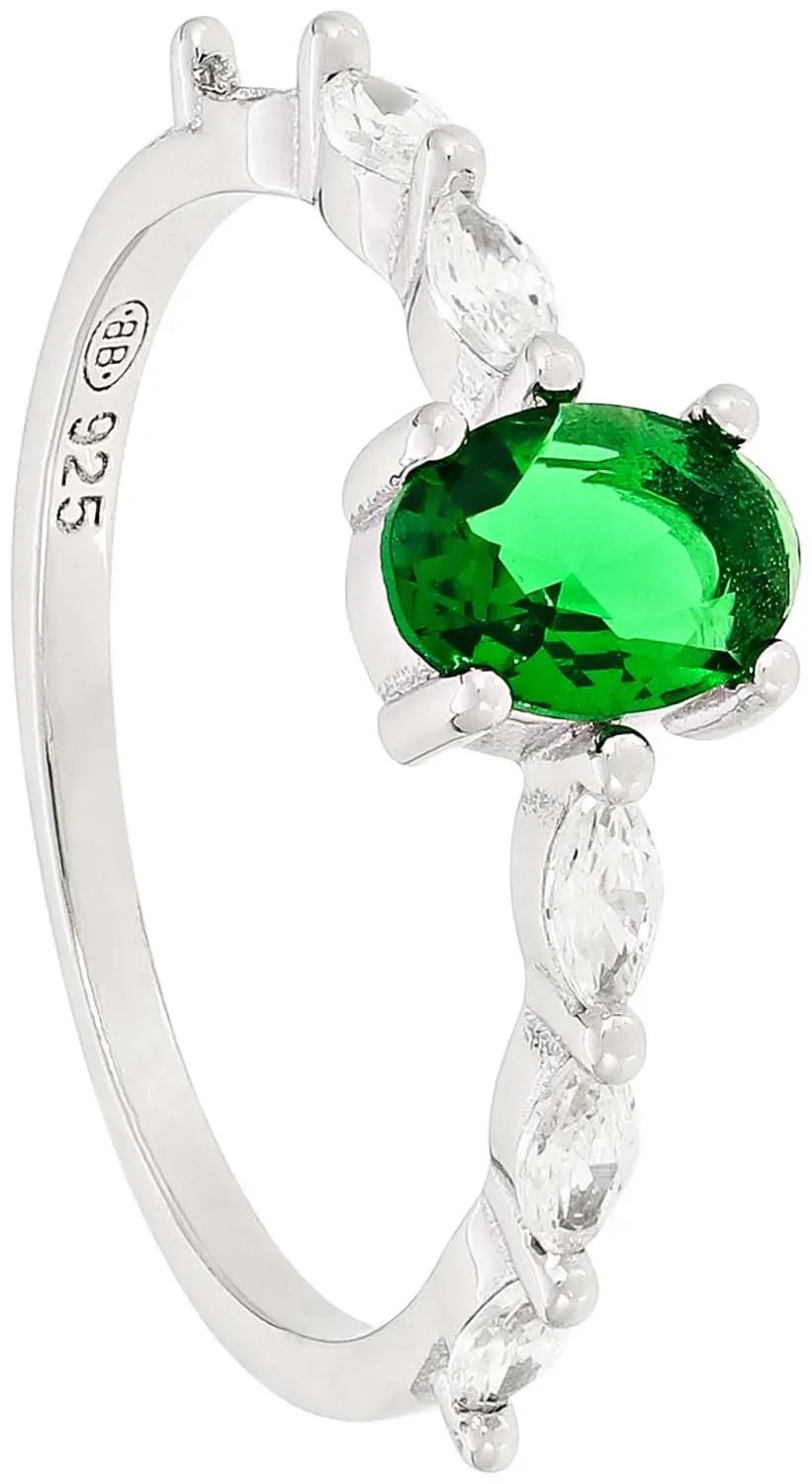 Pierścionek - Sparkling Emerald