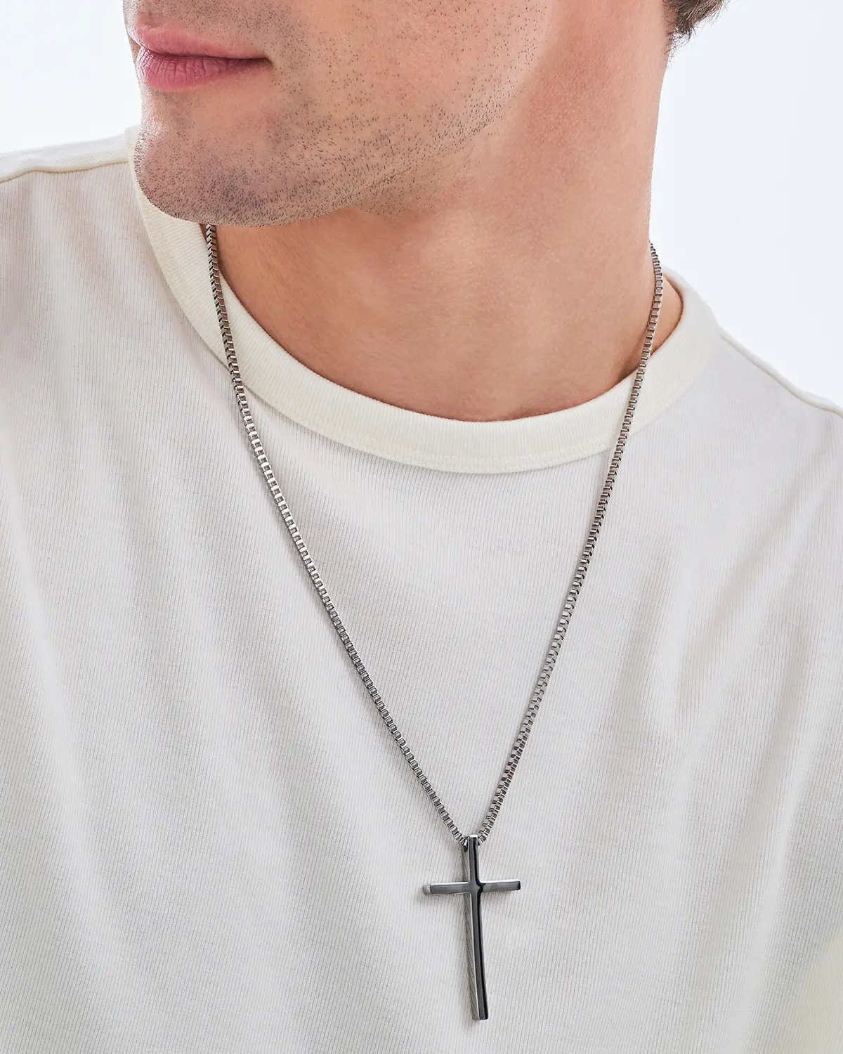 Collier pour hommes - Venice Cross