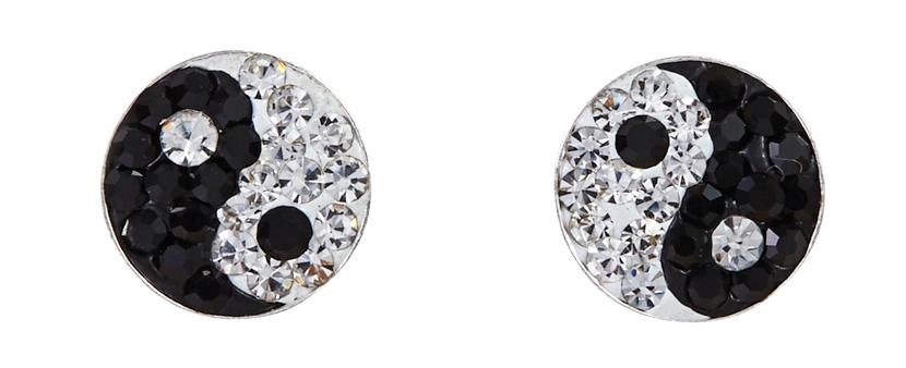 Stud Earrings - Ying & Yang