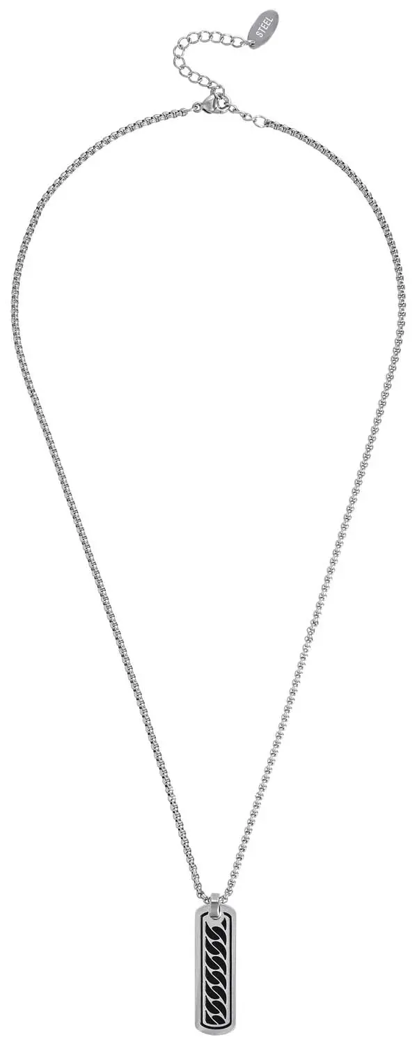 Collier pour homme - Casual Silver