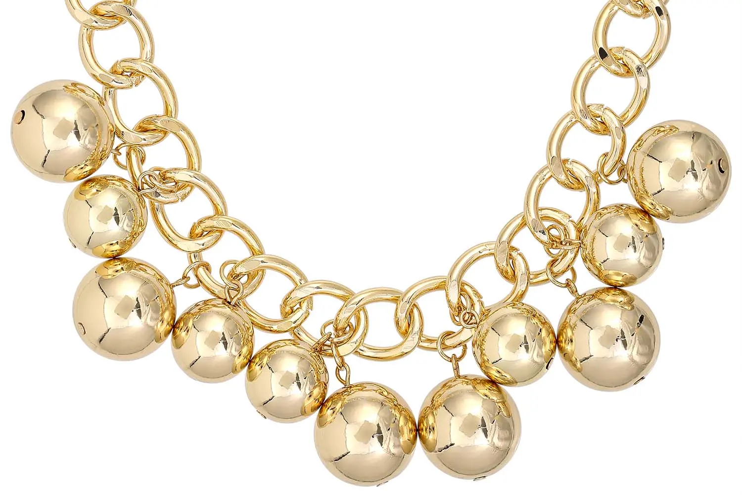 Collana - Golden Bubbles