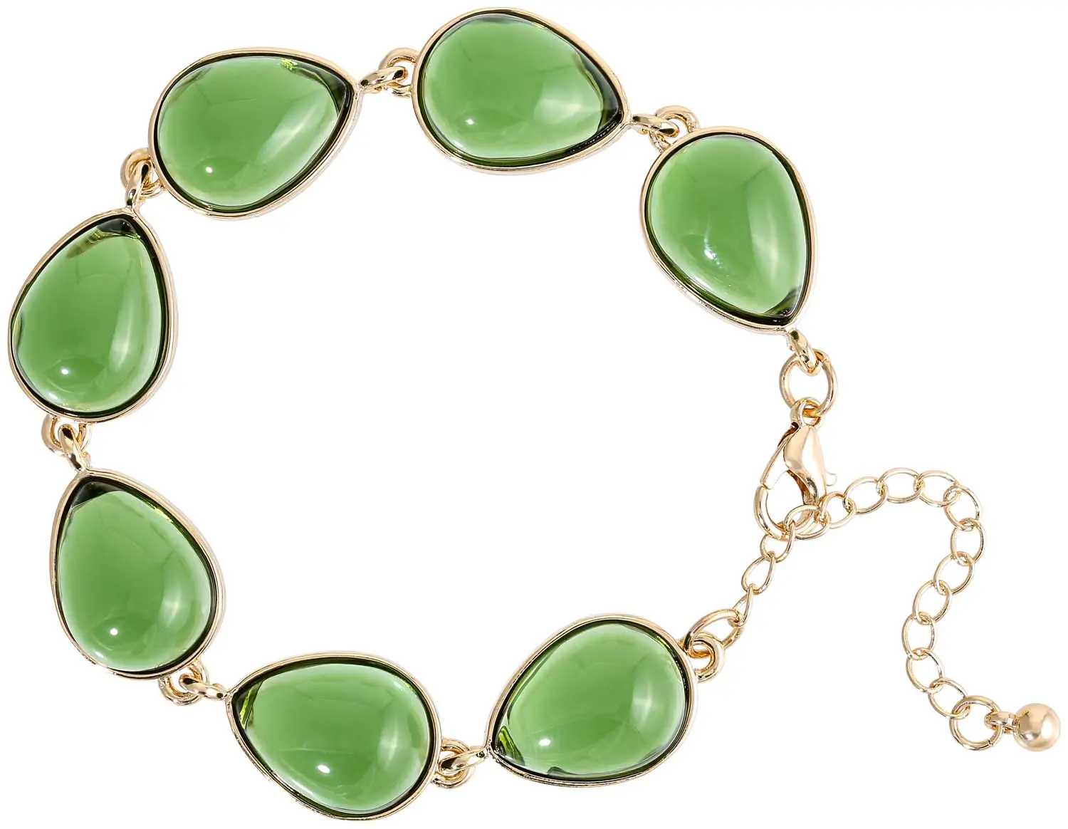 Armband - Olive Drops