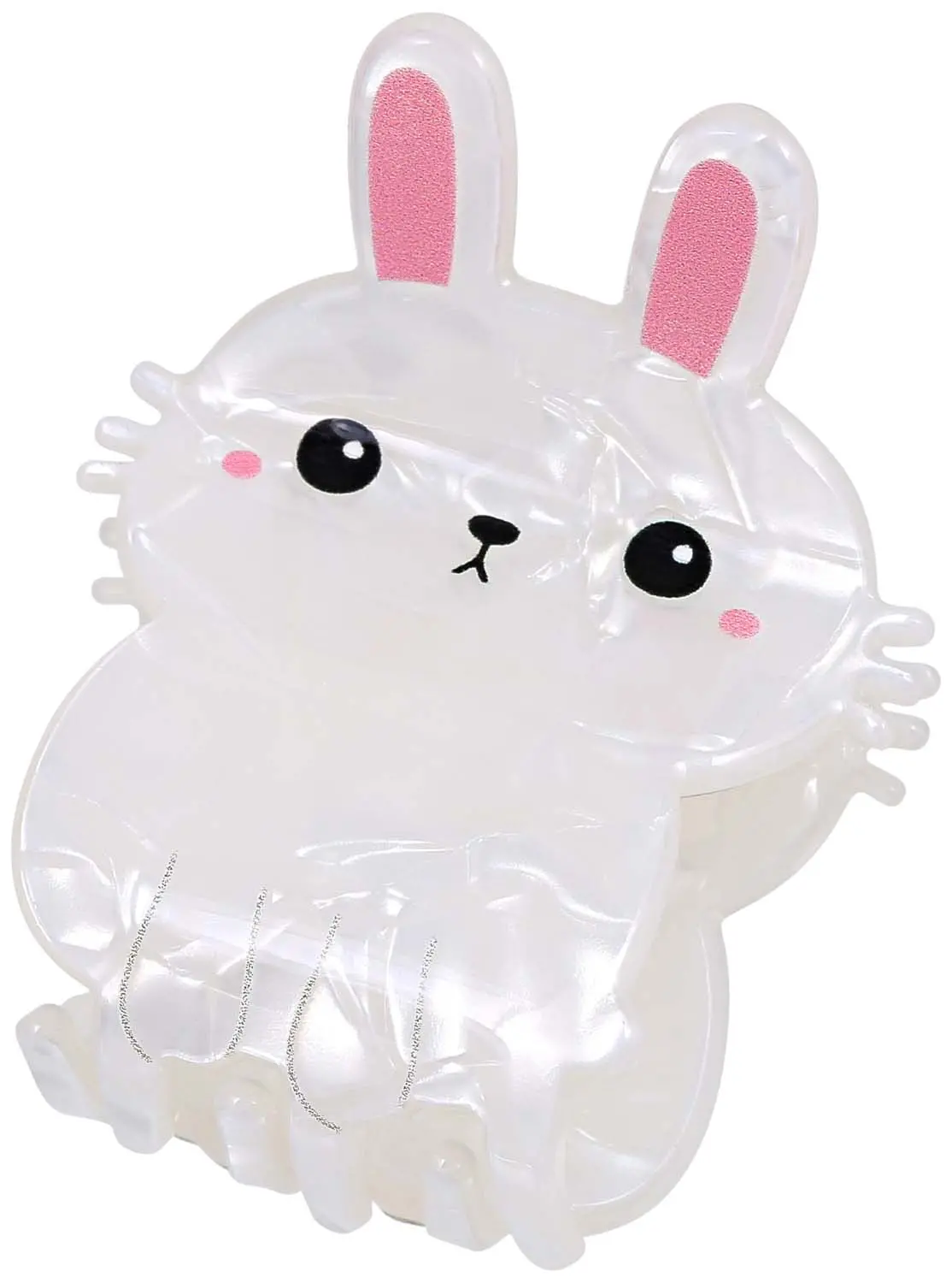 Fermaglio per capelli - White Bunny