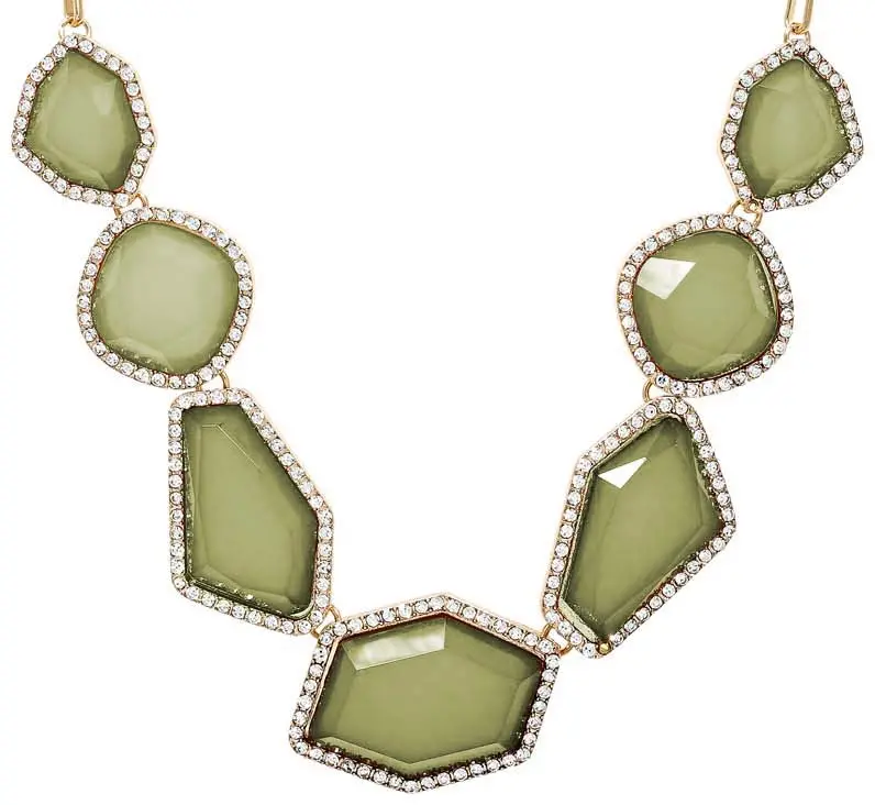 Collier - Olive Spark