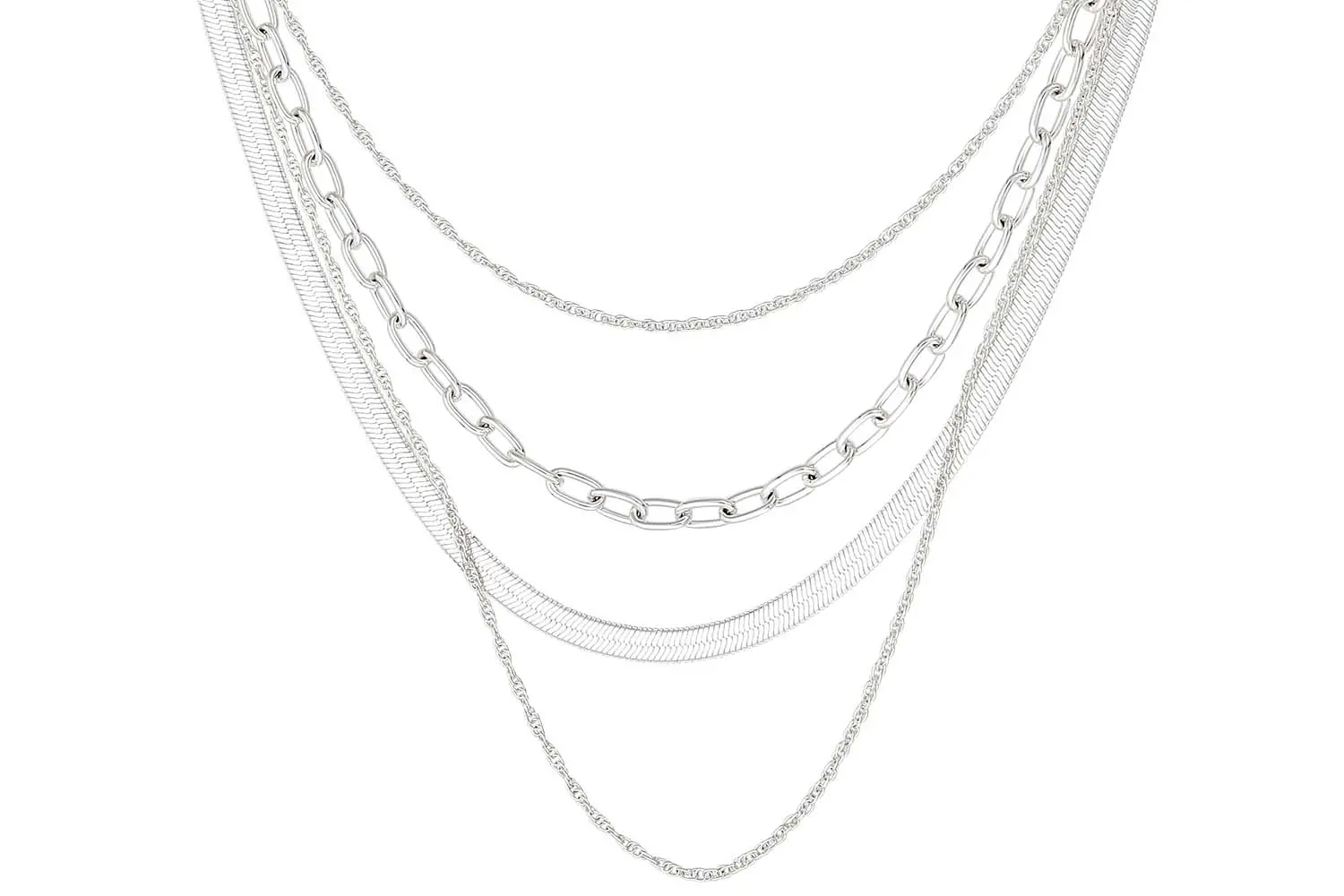 Layering Kette - Silver Shine