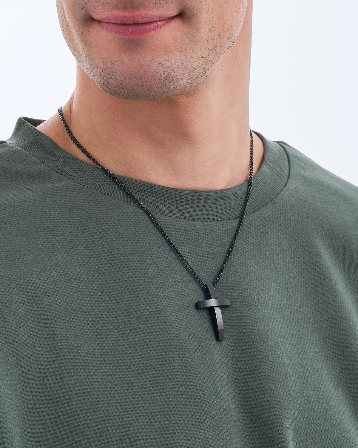 Herren Kette - Shadow Cross