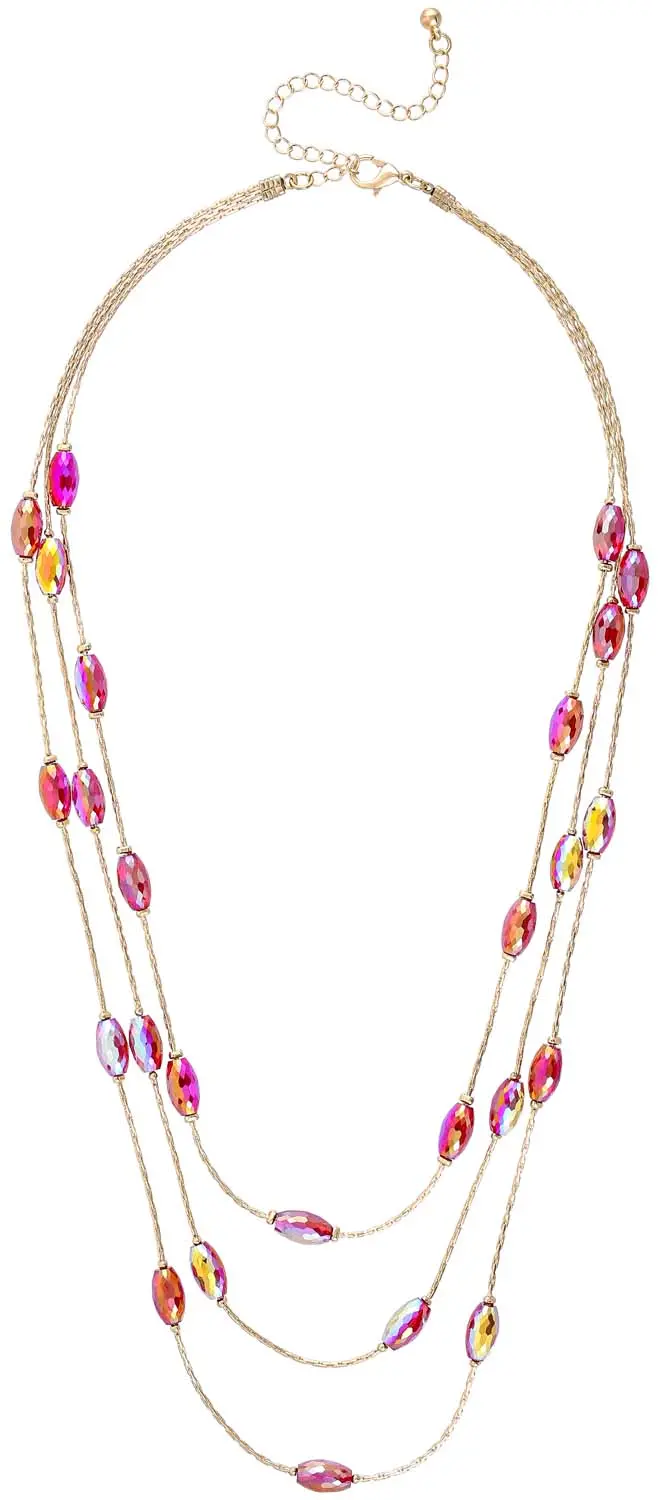 Layering Kette - Sparkling Colors