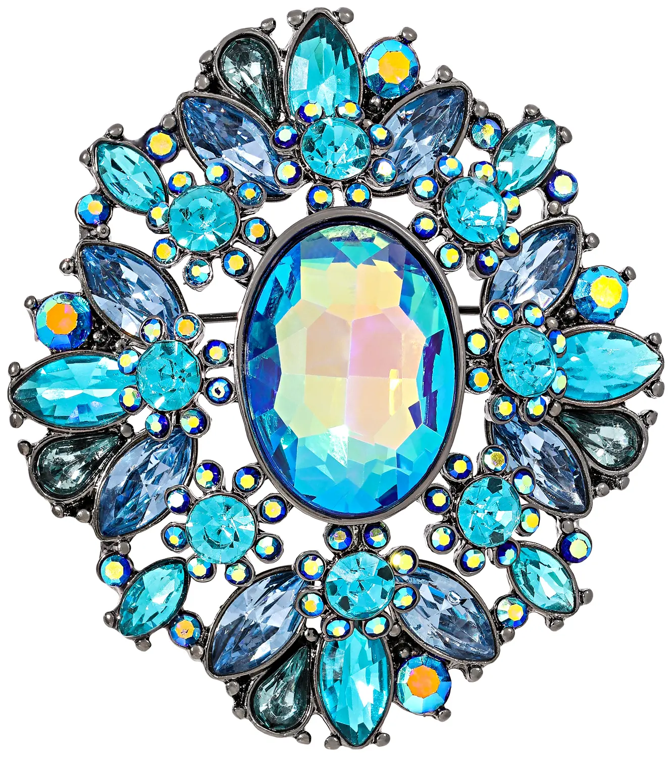 Broche - Sparkling Blue