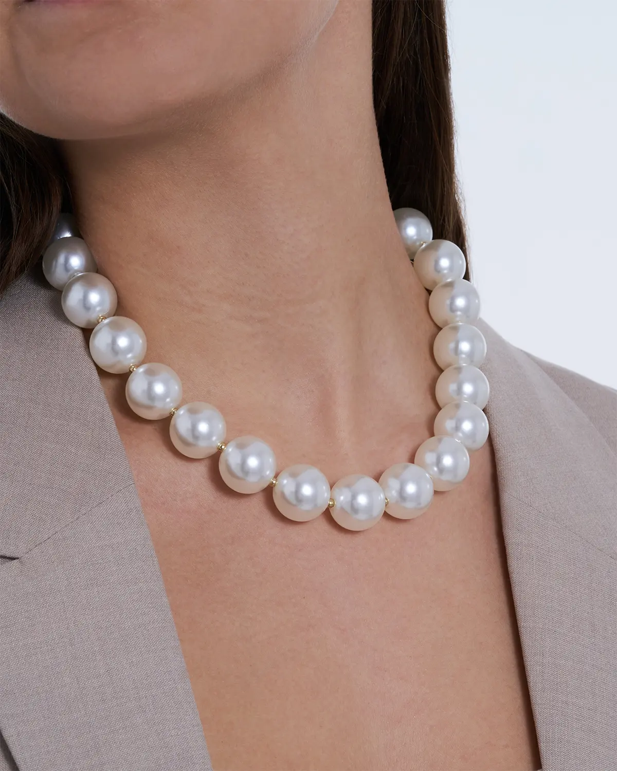 Necklace - Large pearl