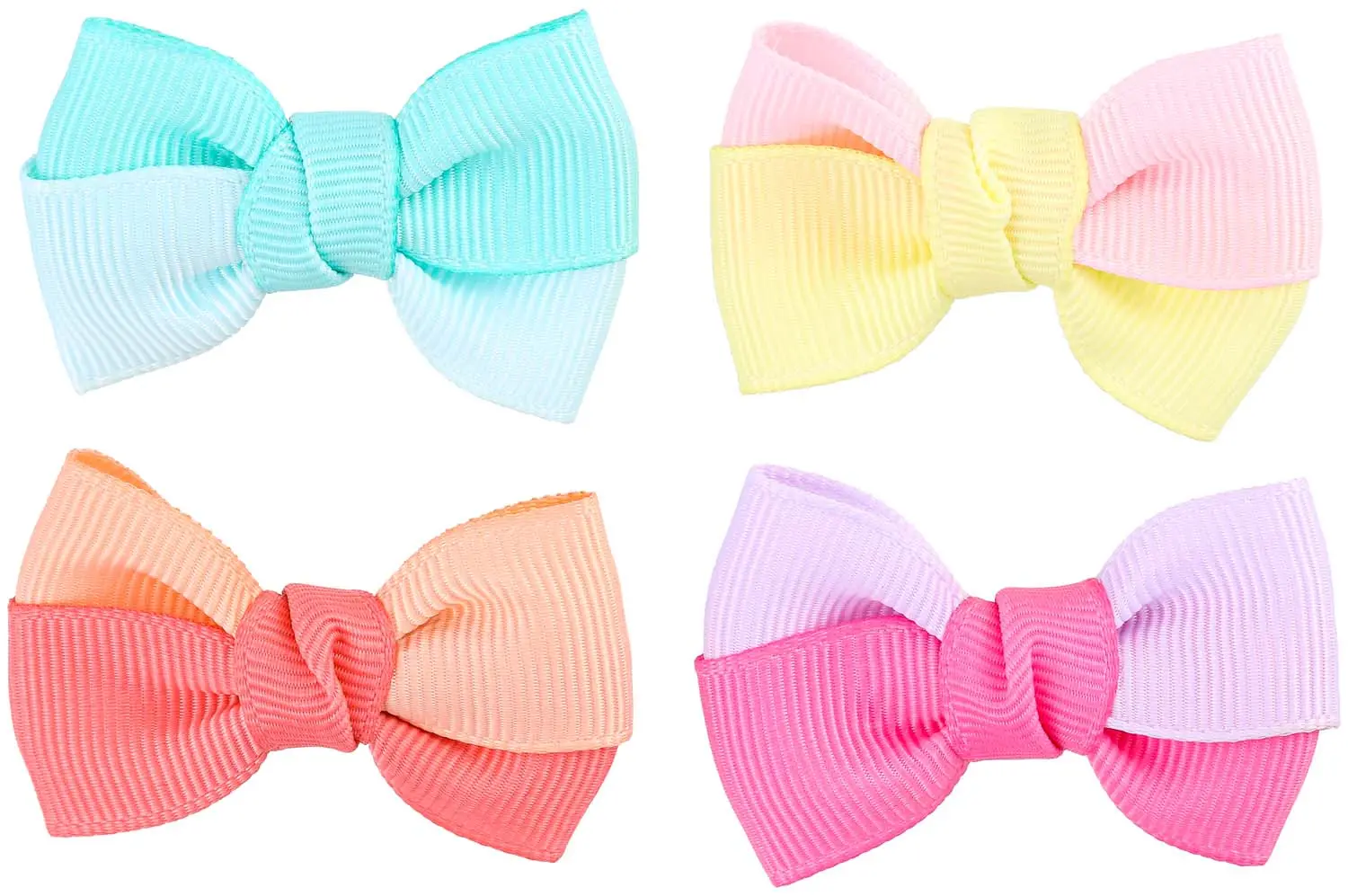 Set de pasadores para el pelo niña - Colorful Bows