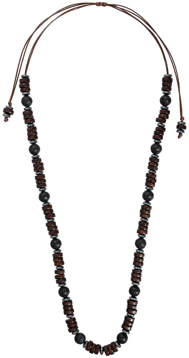 Collana da uomo - Brown Wood