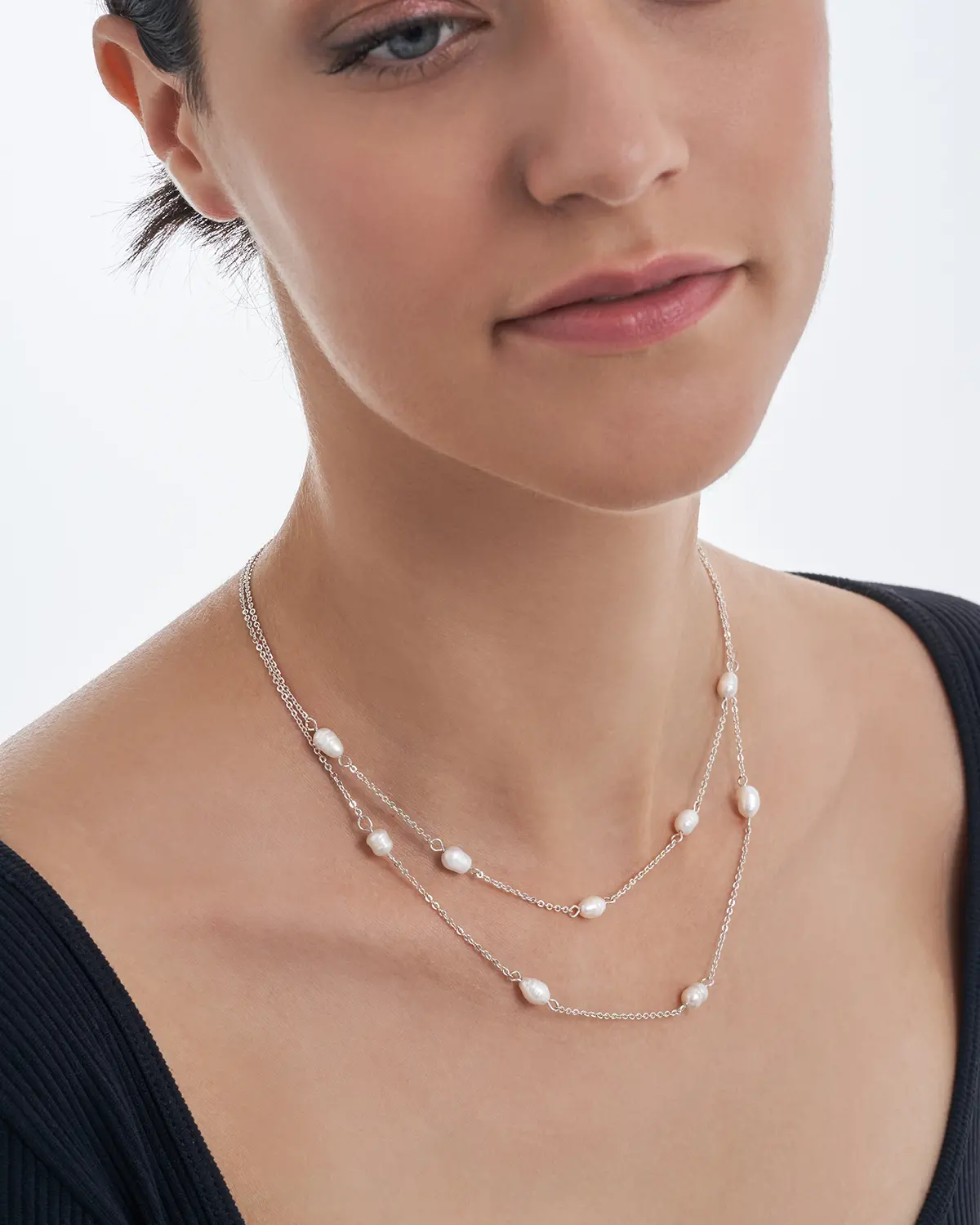 Collar a capas - Ocean Pearls