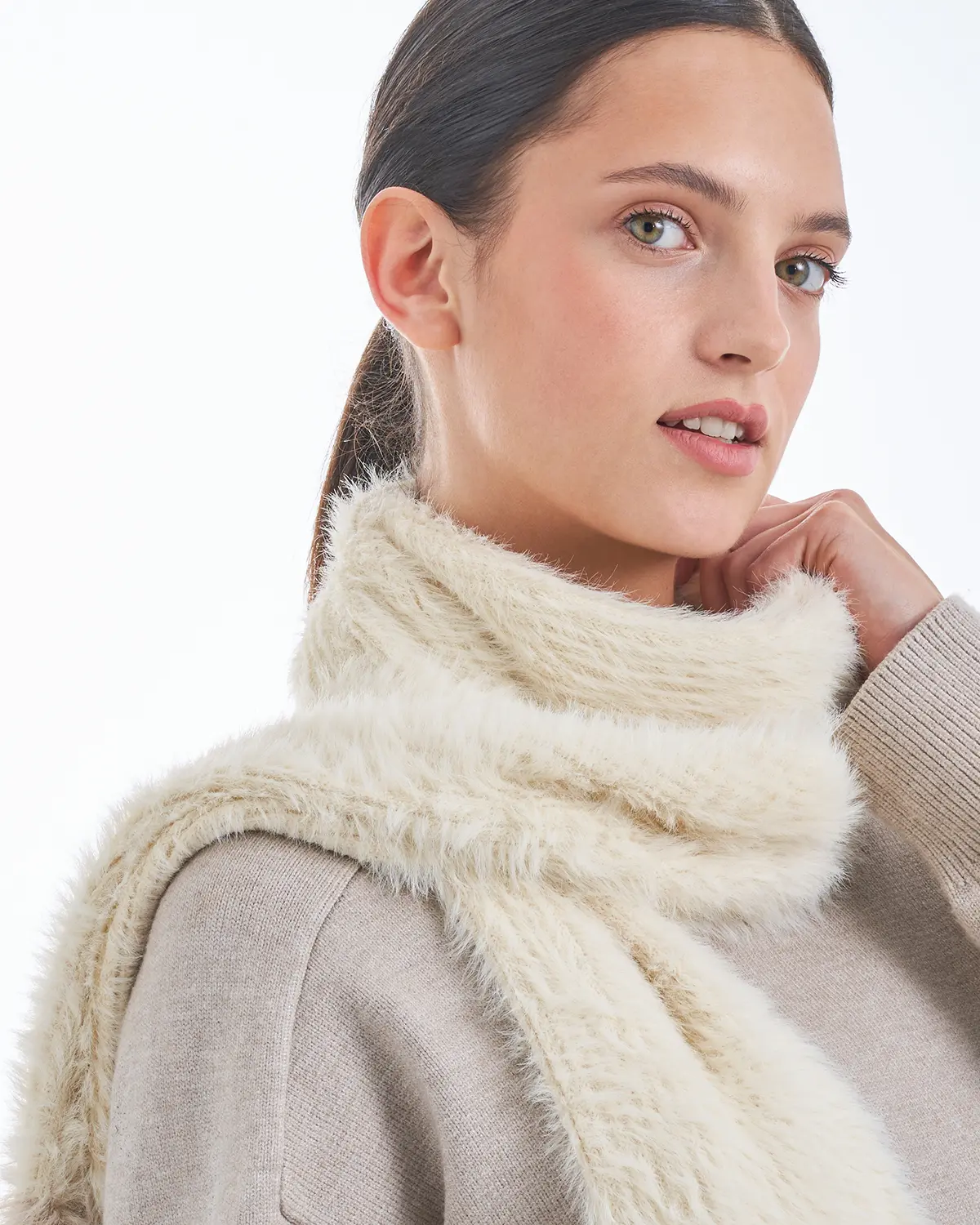 Schal - Fluffy Knit