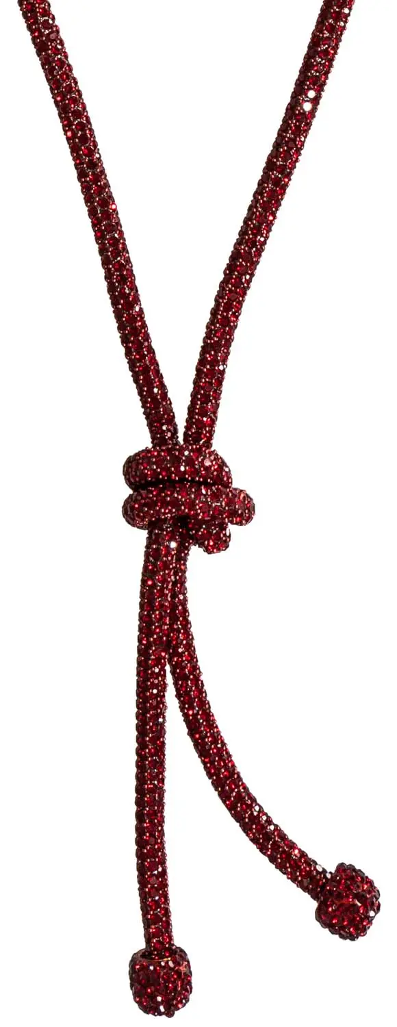 Collar - Knotted Red