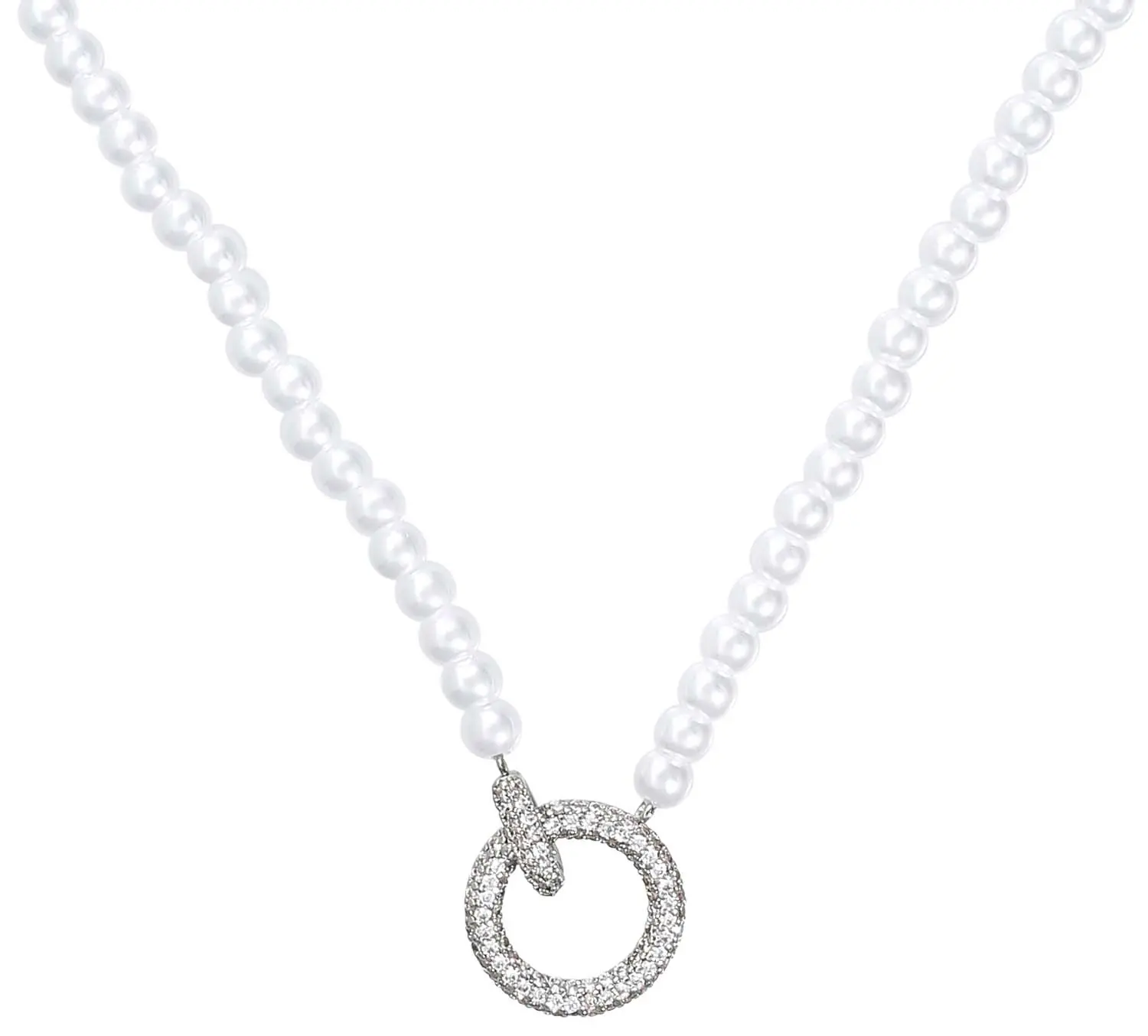 Collier - Zirconia Pearls