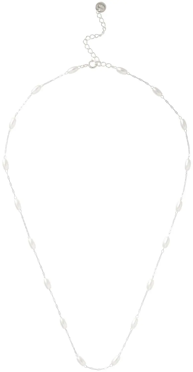 Ketting - Oval Pearls