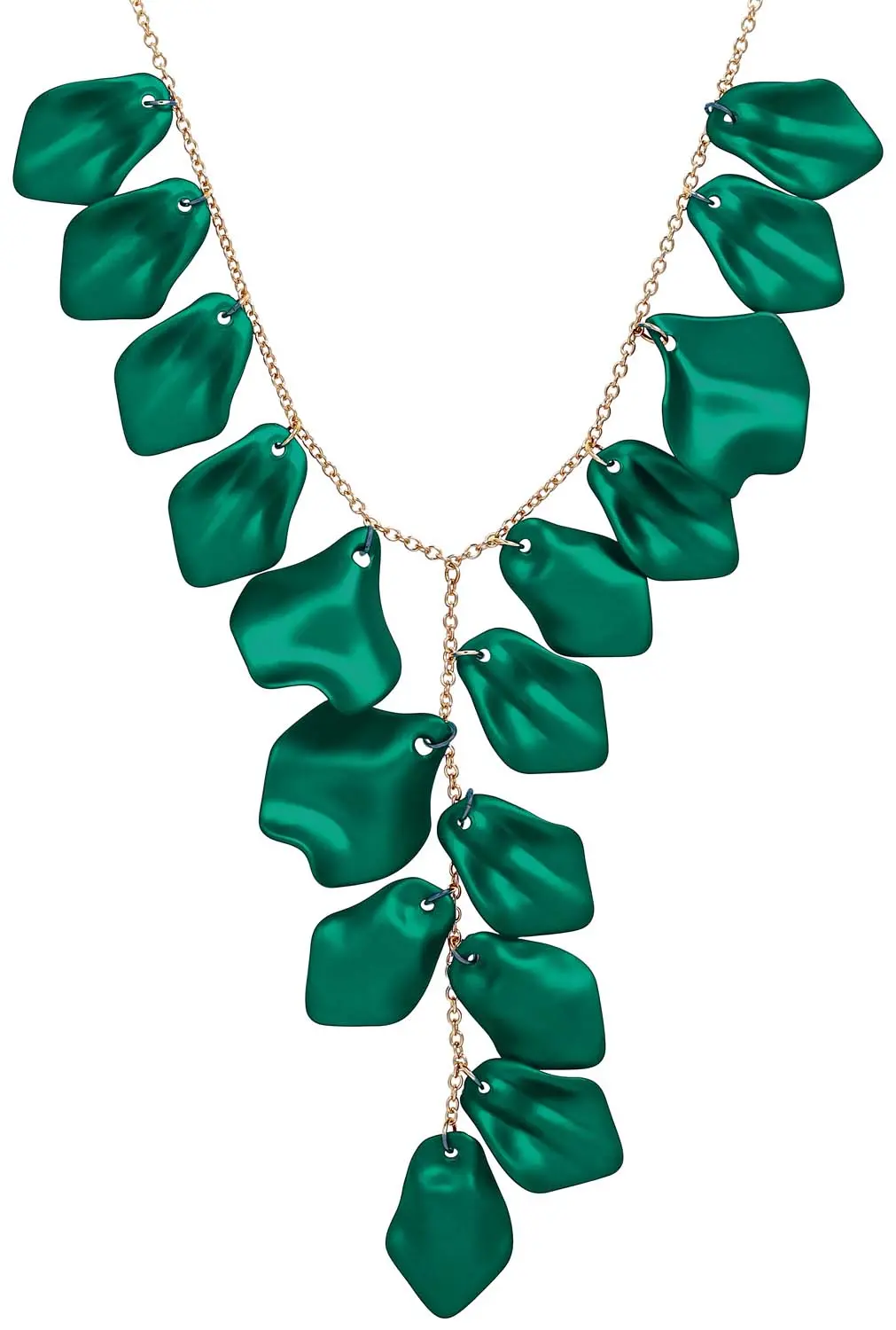 Collana - Emerald Leaves