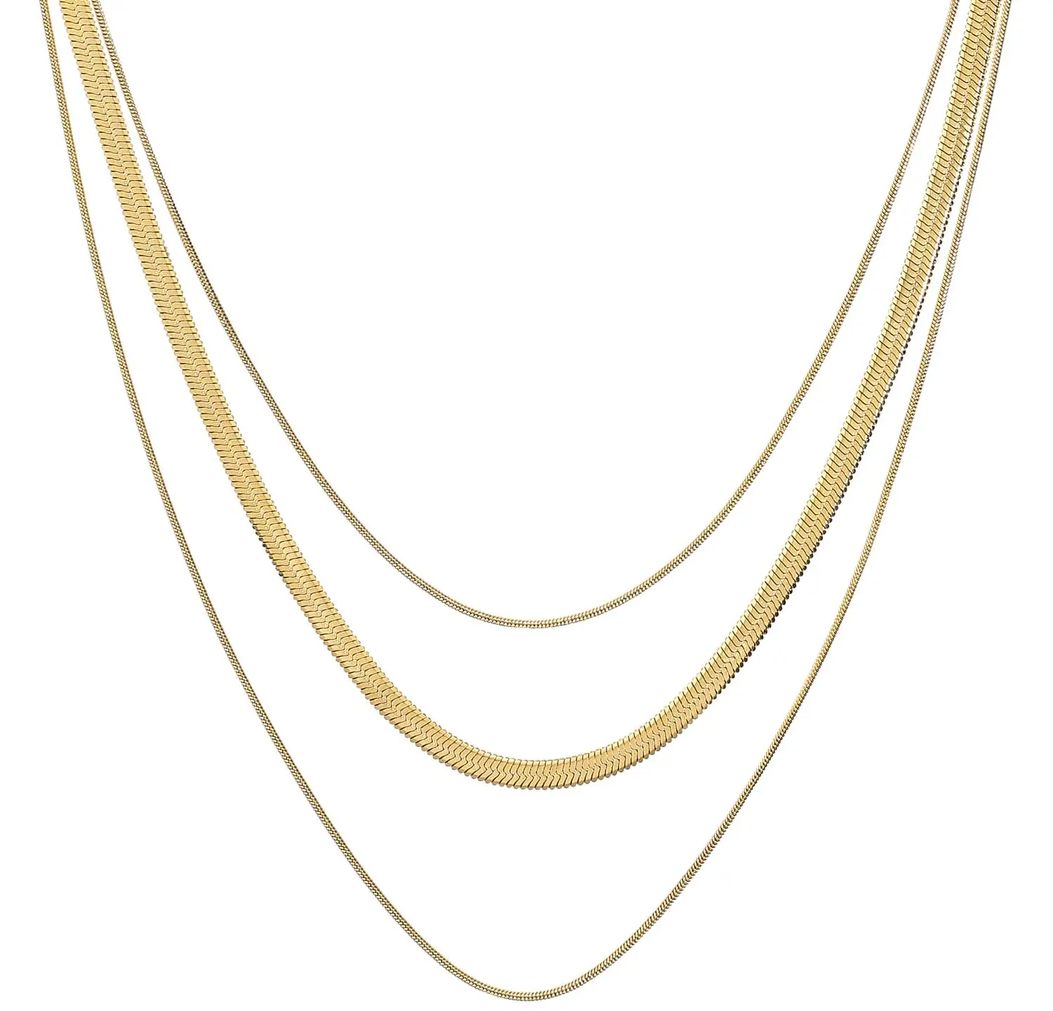 Layering Kette - Steel Spark