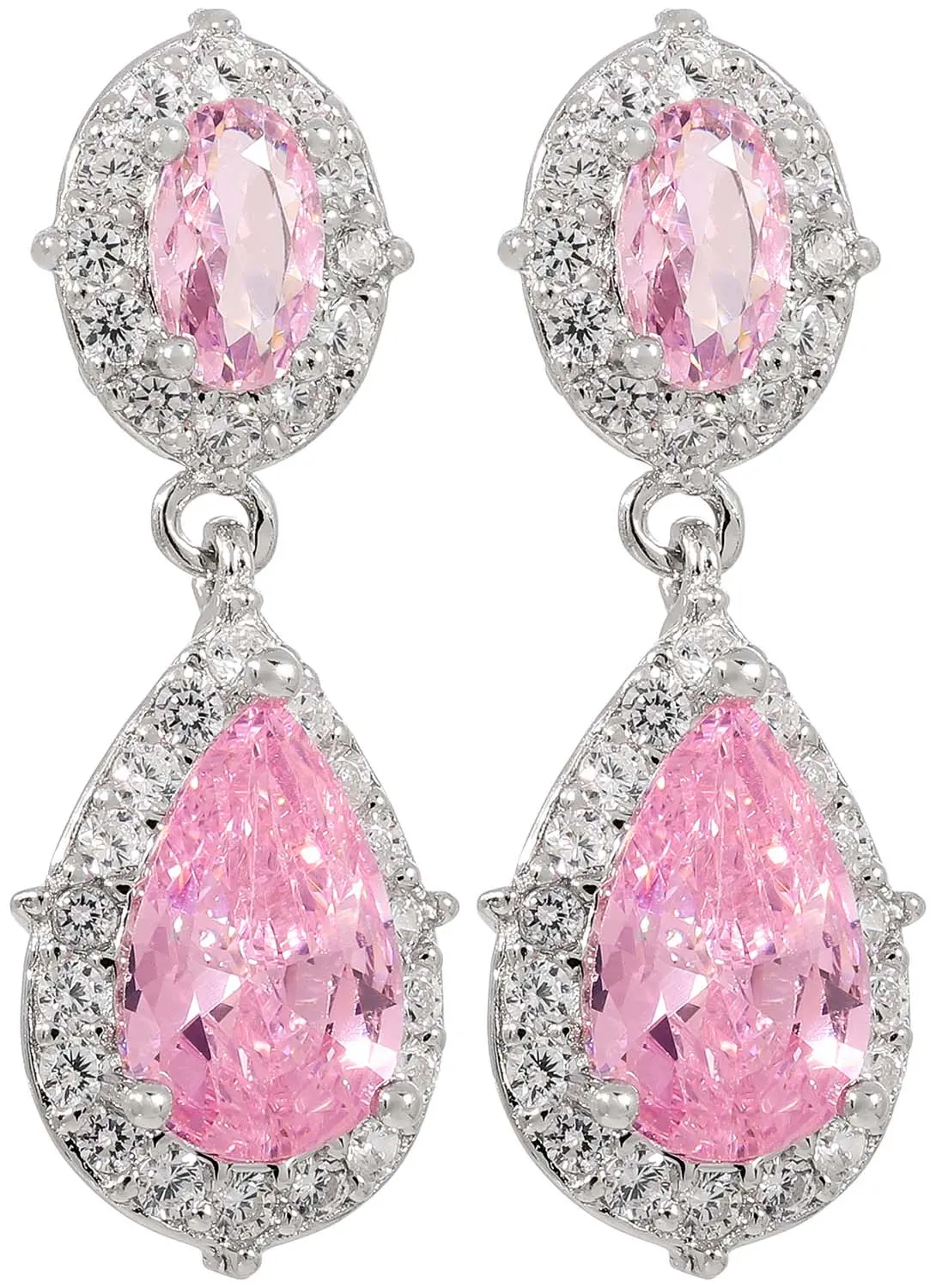 Pendientes - Pink Brilliance