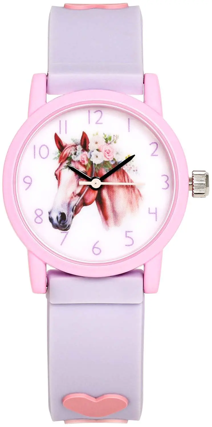 Horloge voor kinderen - Sweet Purple