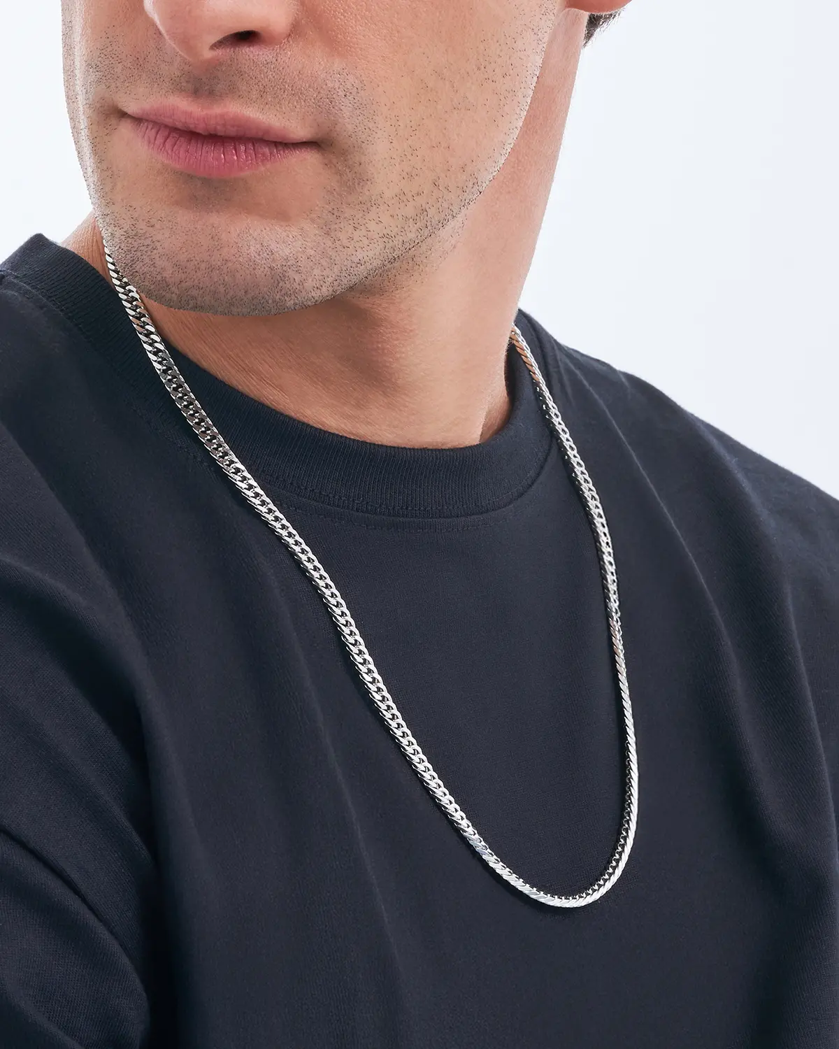 Collier pour homme - Silver Day