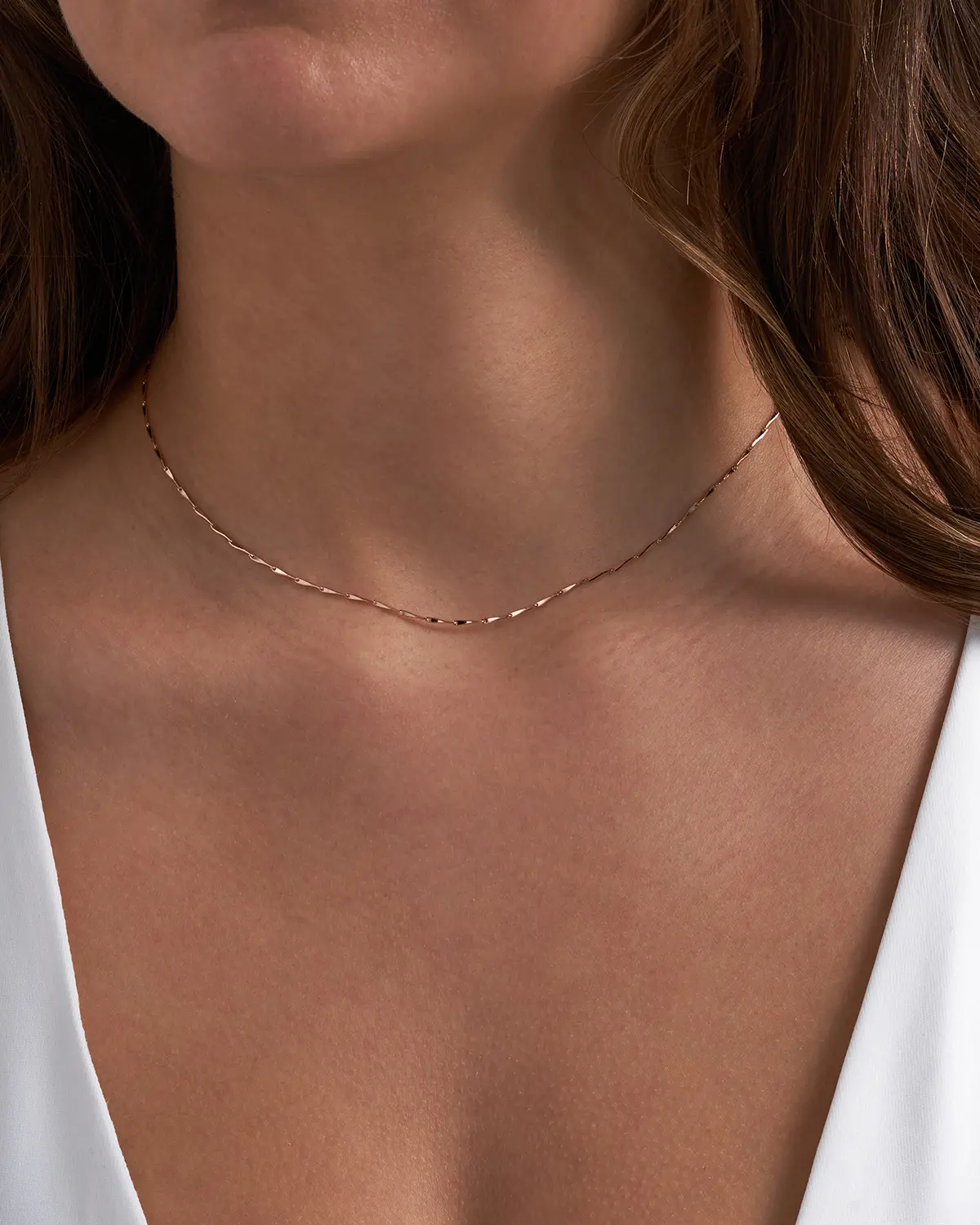 Choker - Simple Rosegold