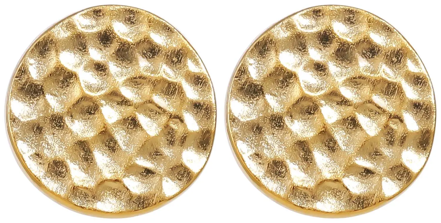 Pendientes - Hammered Gold