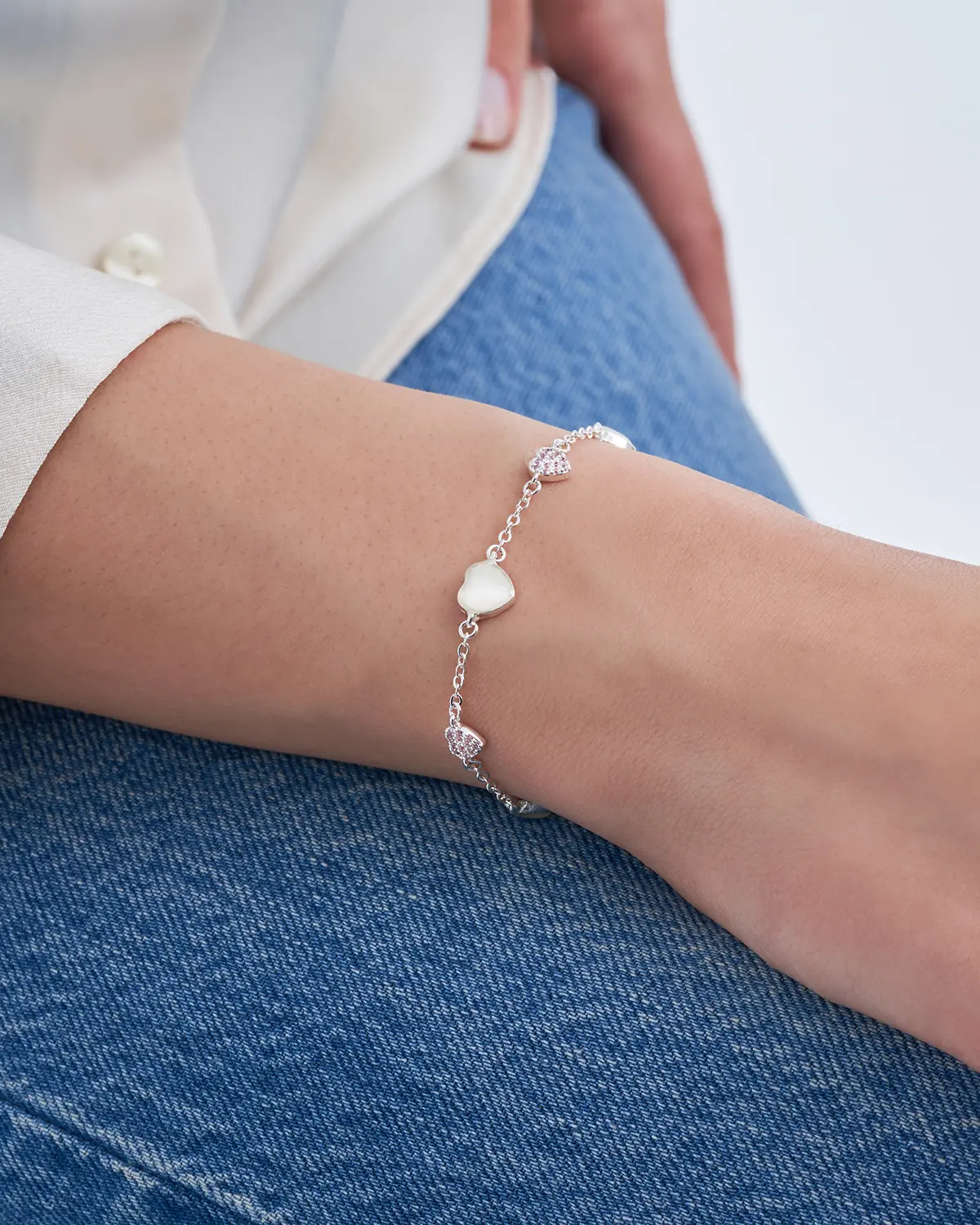 Pulsera - Delicate Hearts