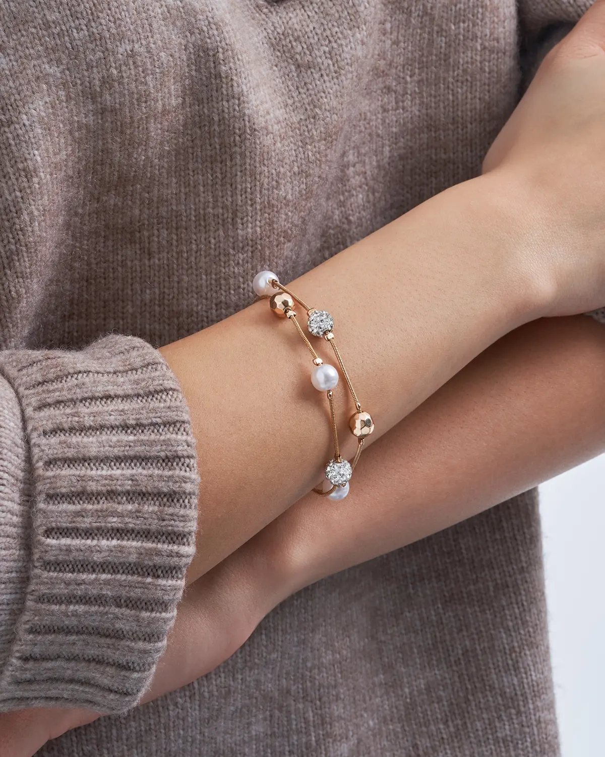 Armband - Different Pearls