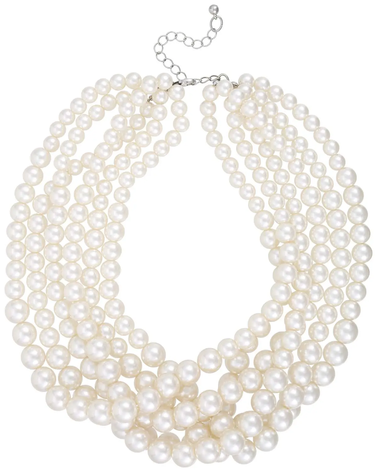 Collier - Braided Pearls