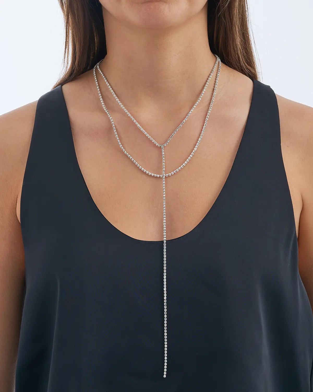 Layering Kette - Sparkling Elegance