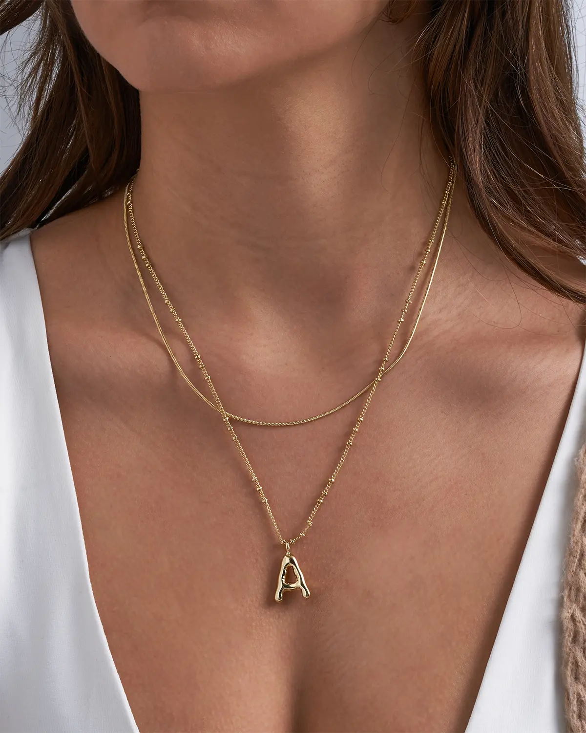 Layering ketting - Initial A