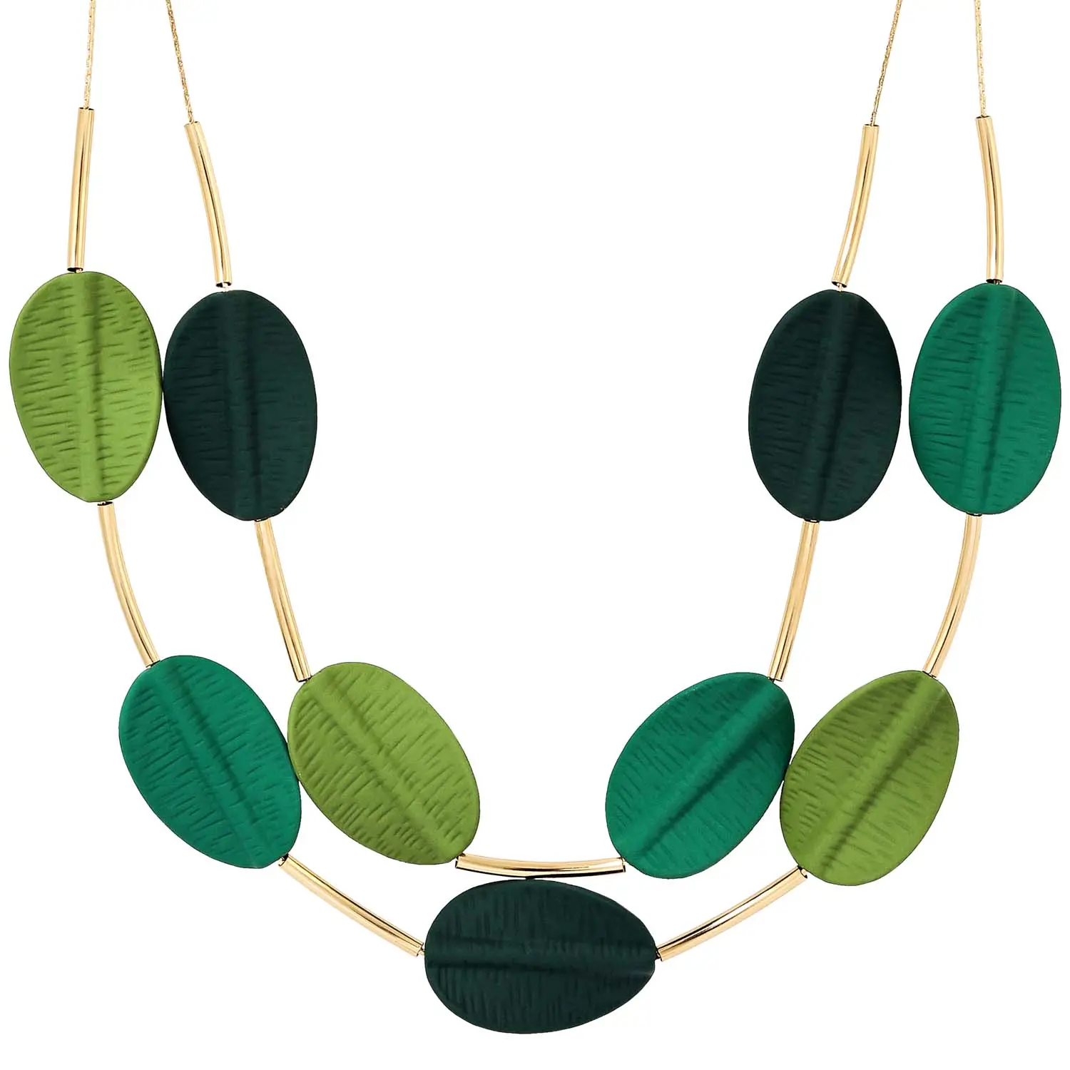 Collier multirangs - Forest Glow