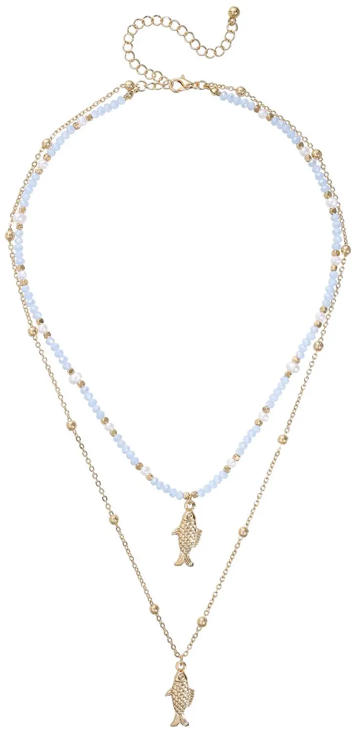 Layering ketting - Blue Ocean