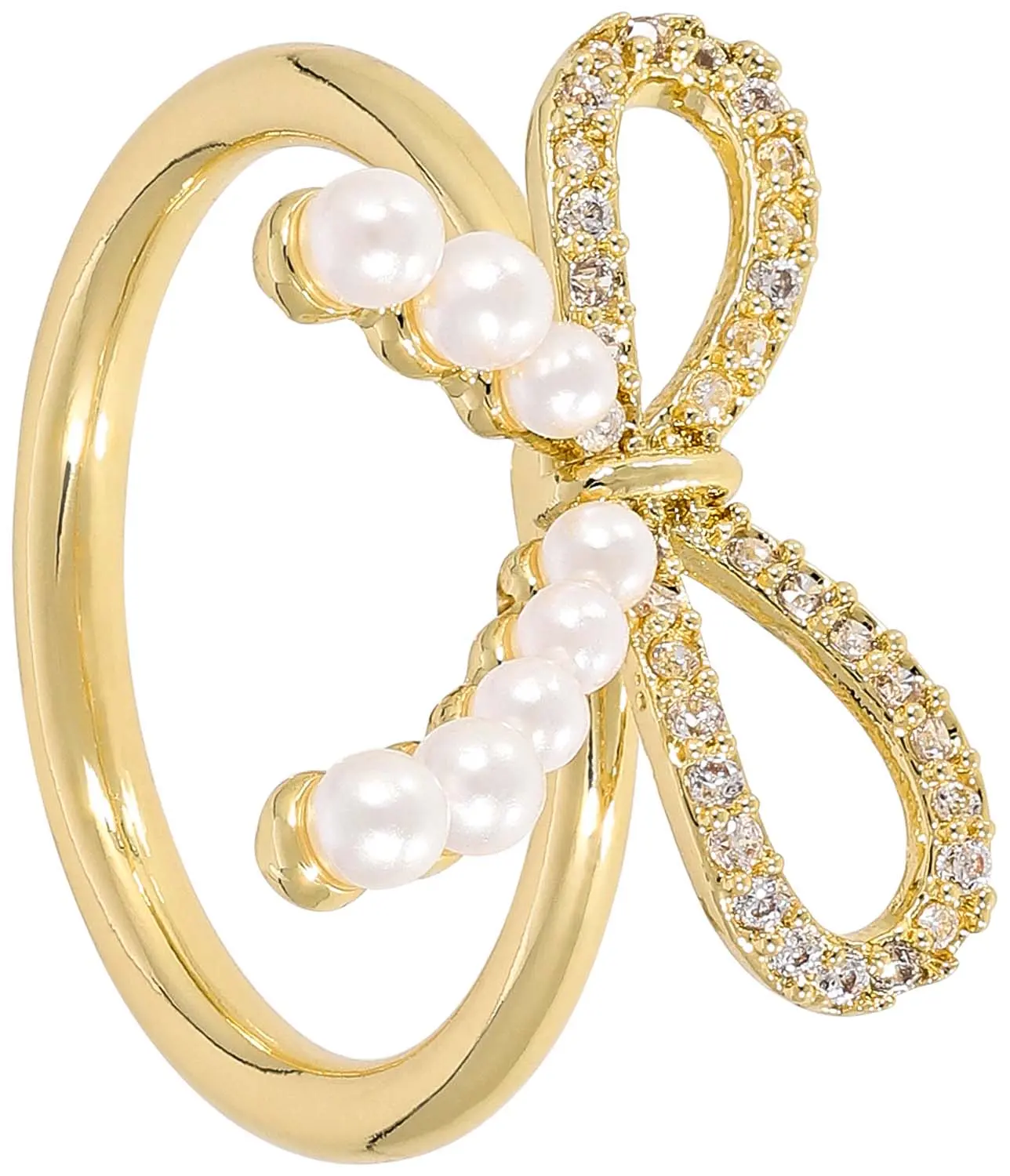 Ring - Pearly Ribbon