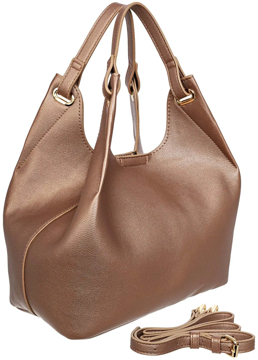 Bolso - Shiny Taupe