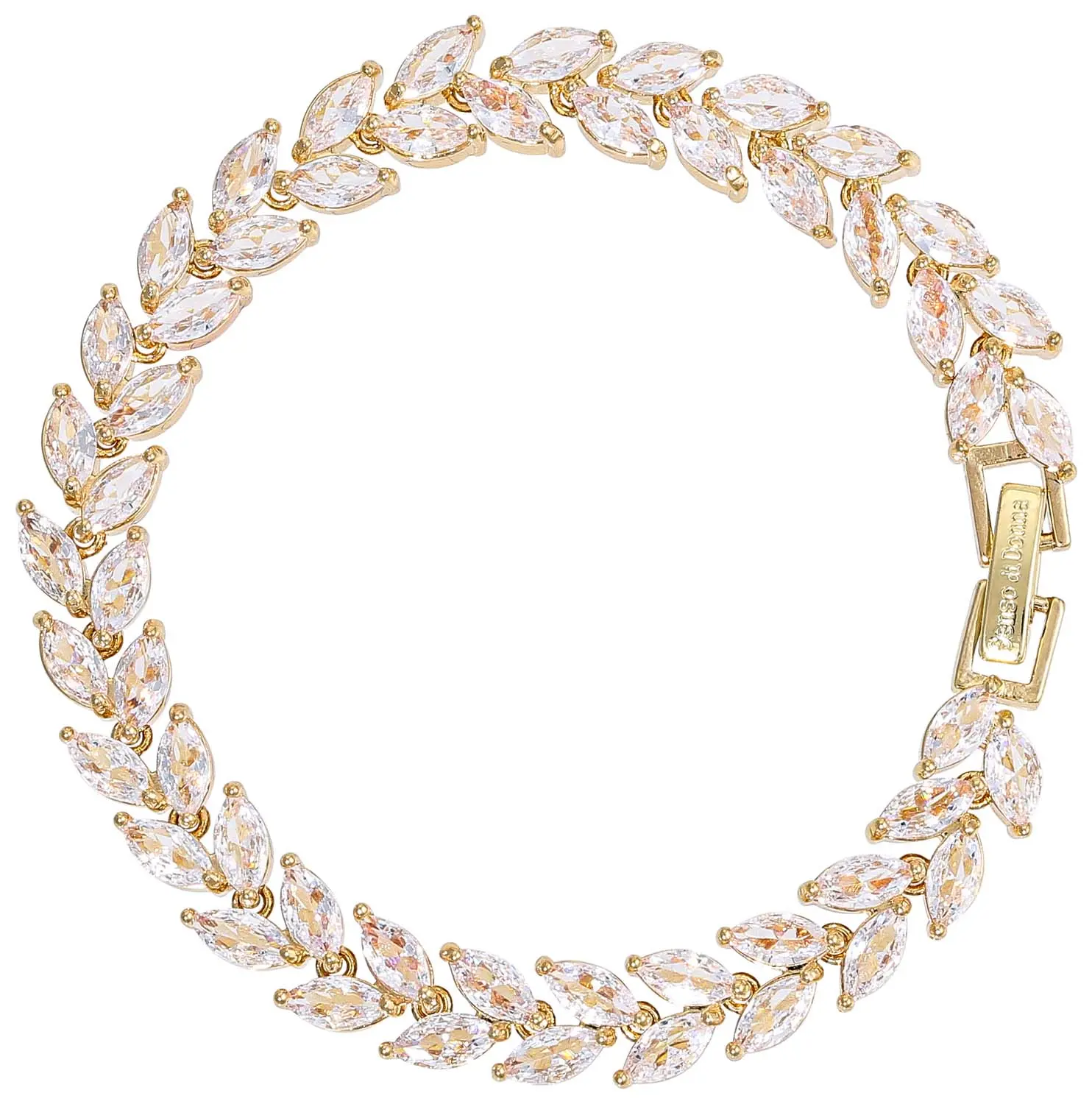 Parure de bijoux - Golden Leaves