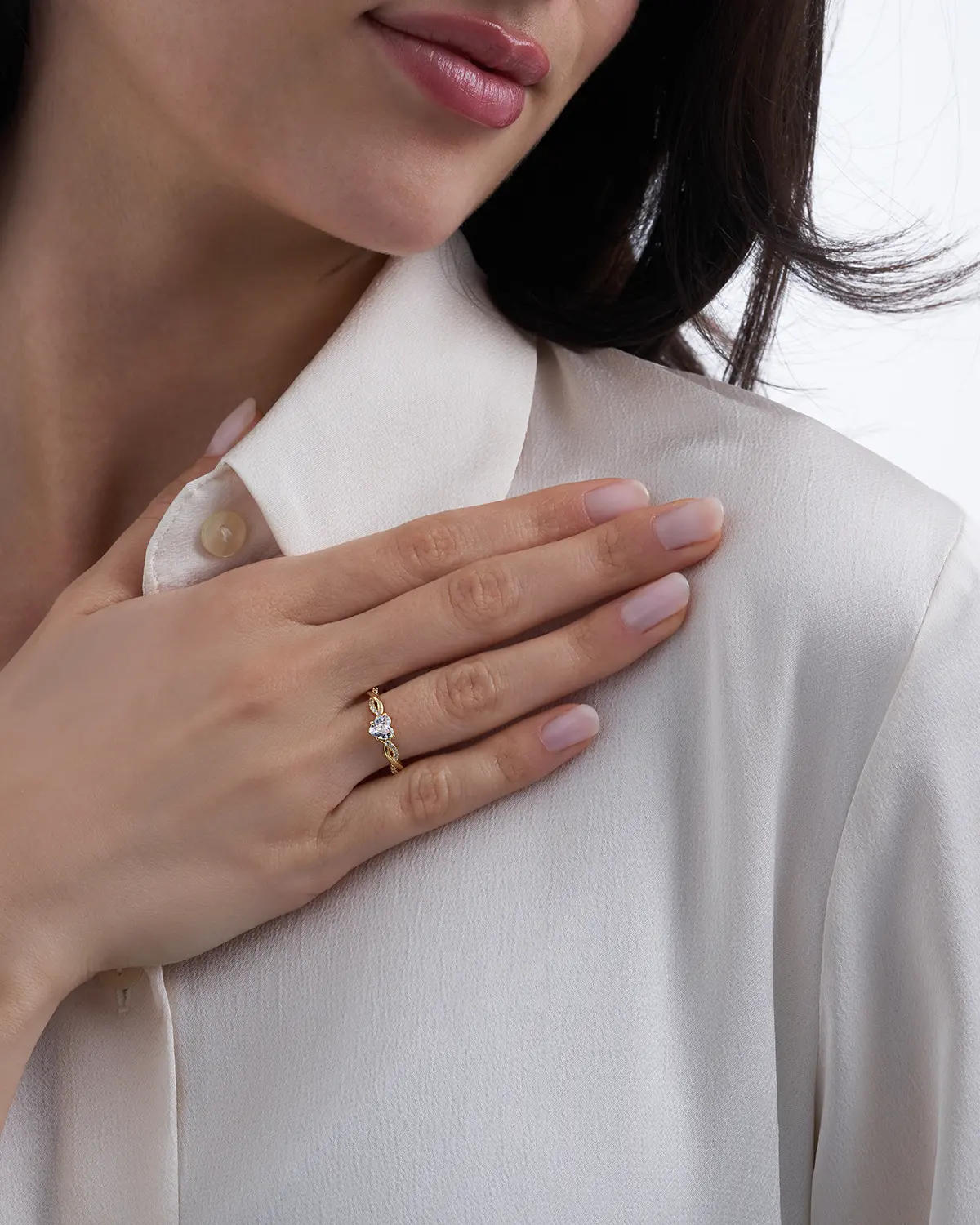 Anillo - Braided Heart