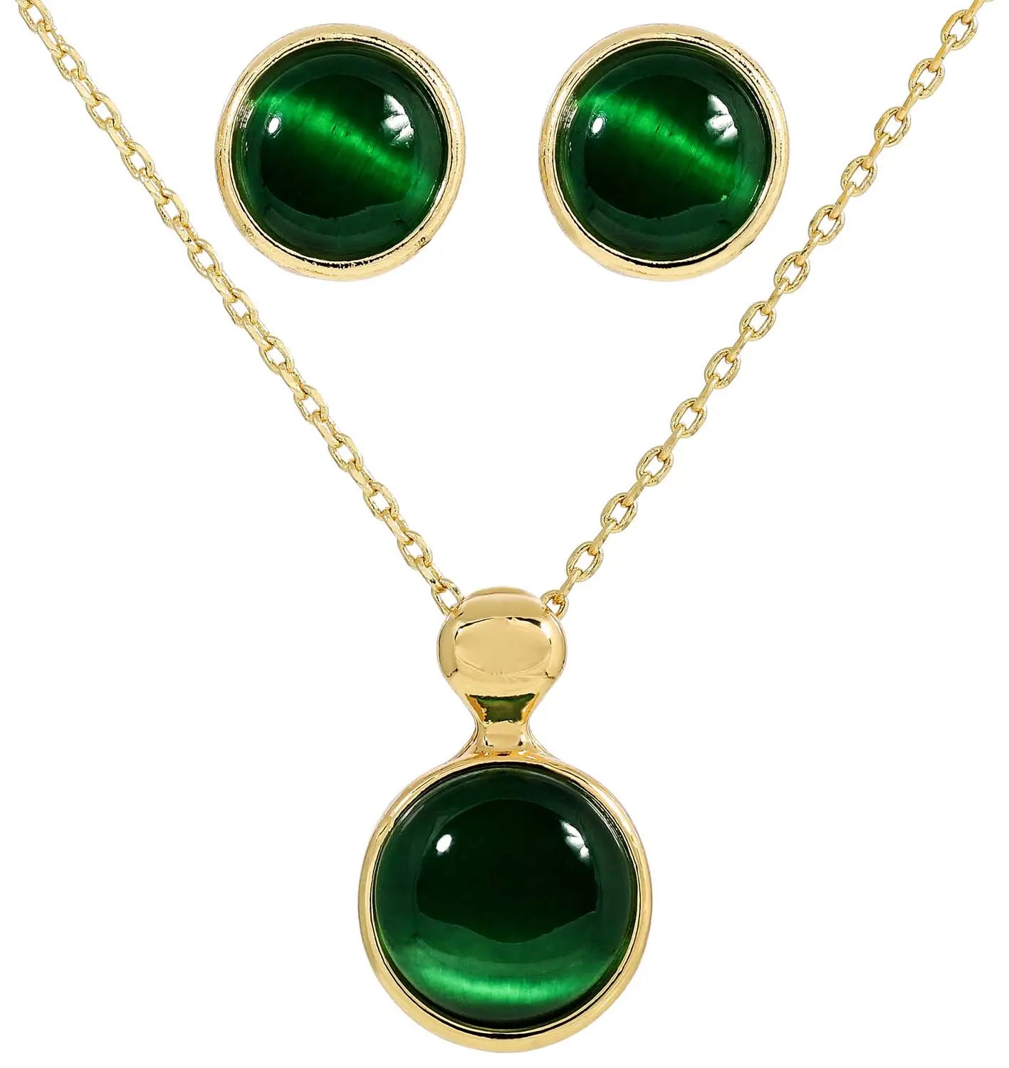 Parure de bijoux - Green Eye