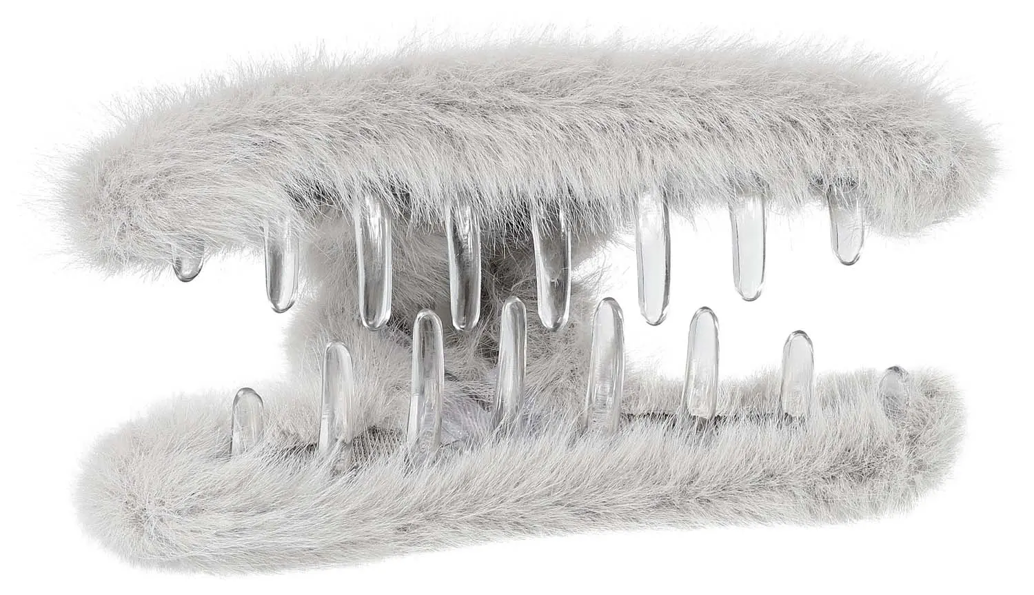 Pinza para el pelo - Grey Fur