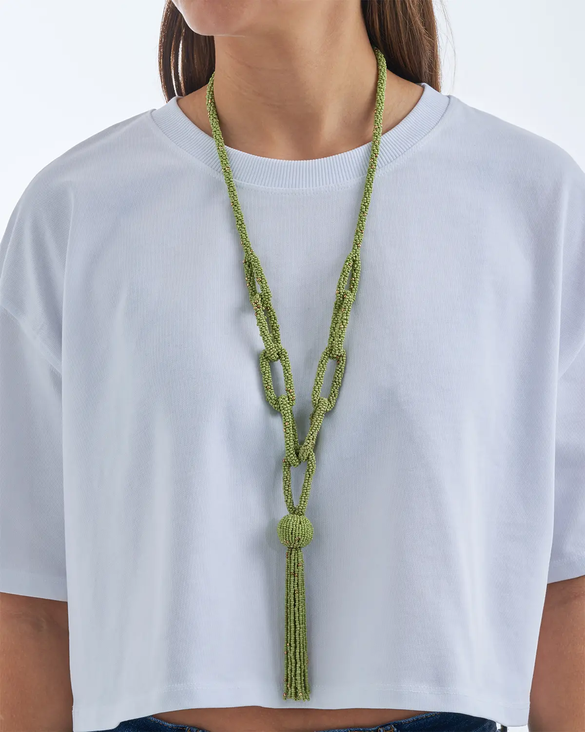 Ketting - Sage Tassel