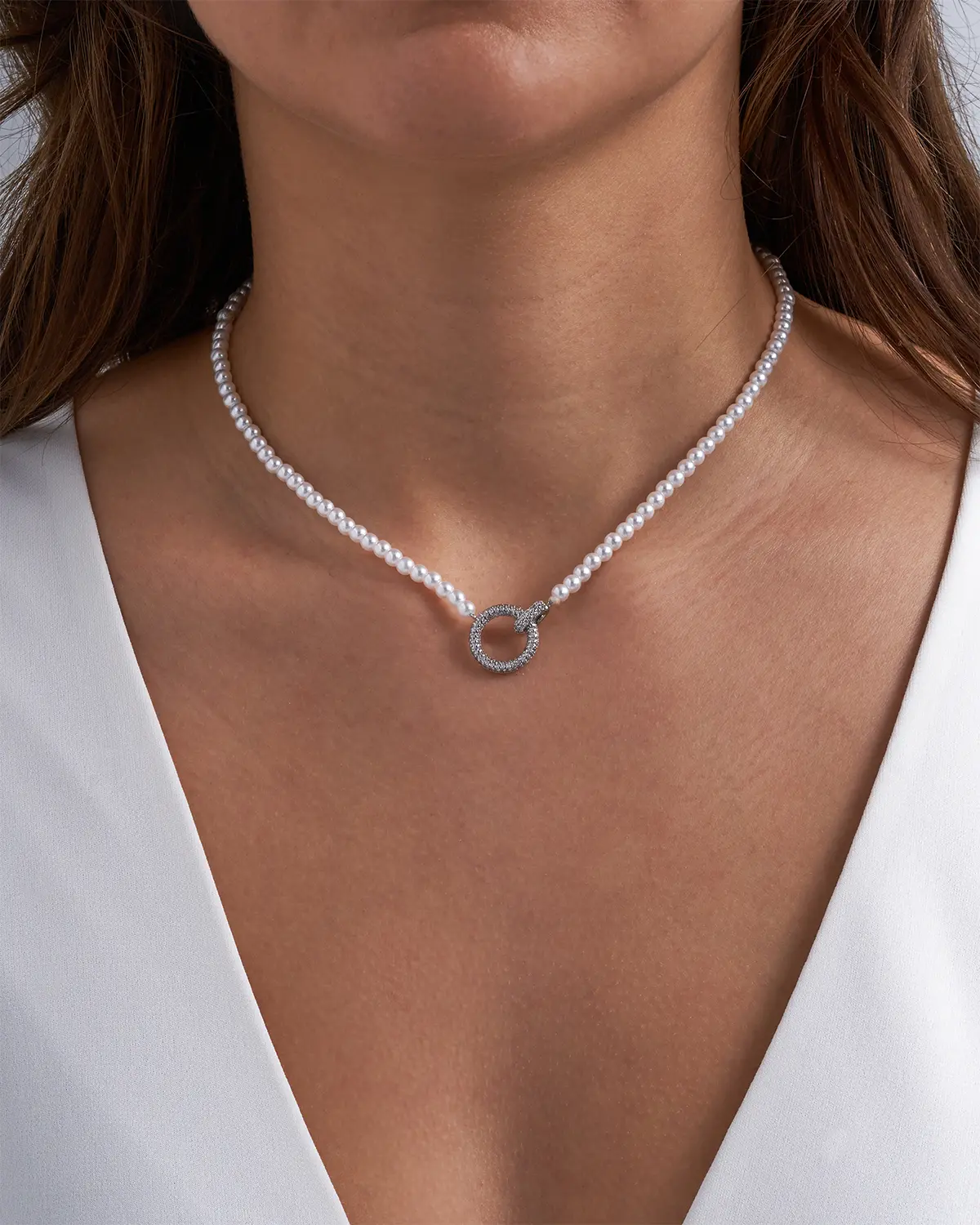 Collana - Zirconia Pearls