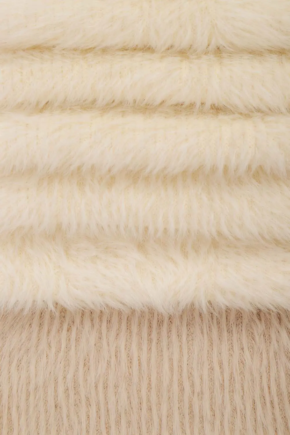 Schal - Fluffy Knit